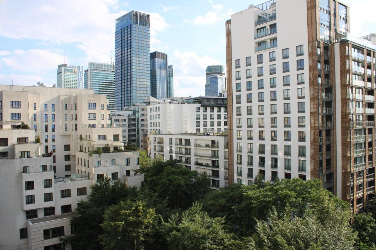 Strict Center Warsaw Comfortable Apartment, 10Th-Floor With Beautiful View On The Park And Skyscrapers, Free Wifi, Self Check-In/Out מראה חיצוני תמונה